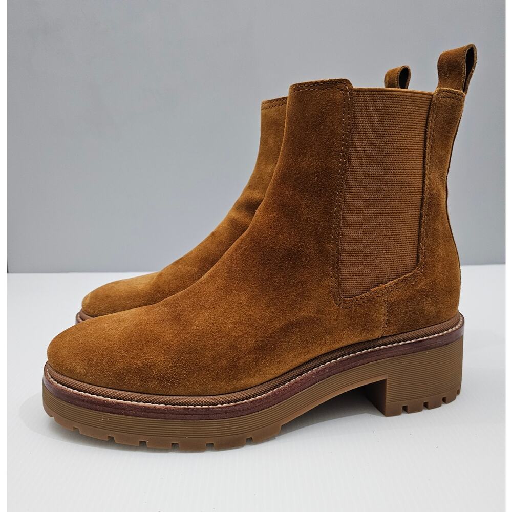 Tory Burch Brown Ankle Boots